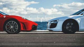 Comparison of Ferrari and Audi R8